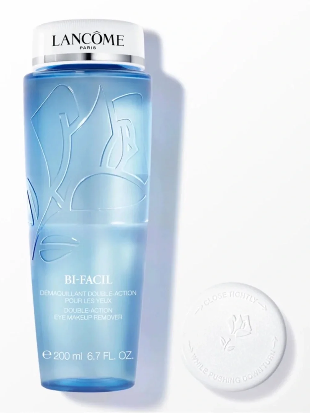 Lancôme Bi-Facil Double-Action Eye Makeup Remover - Blue & White